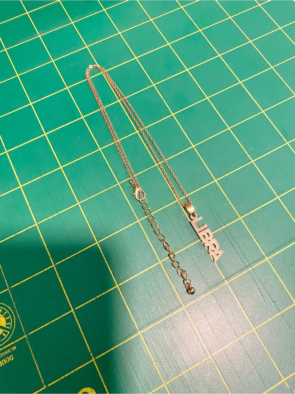 Libra Zodiac Necklace